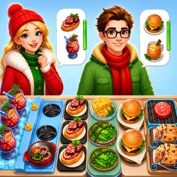 Christmas Fever Cooking Games のアイコン